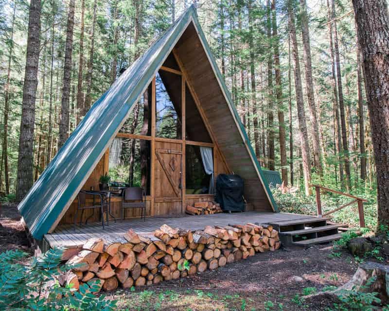 Wooded Wonderland A-frame Cabin in Washington