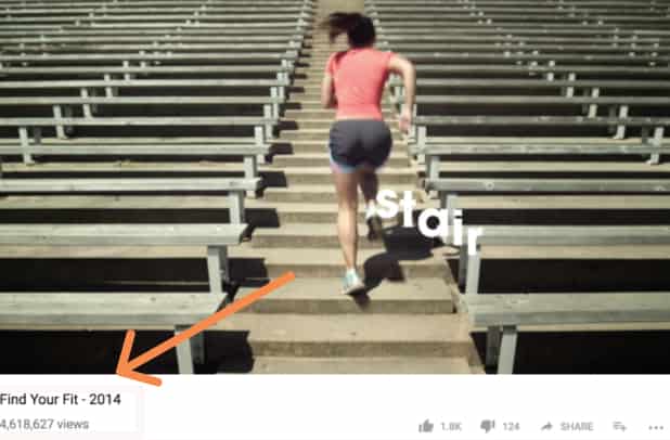 Fitbit Video Marketing