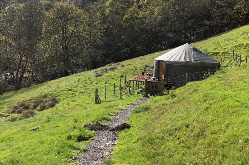 Private Yorkshire Yurt Stay on a Smallholding
