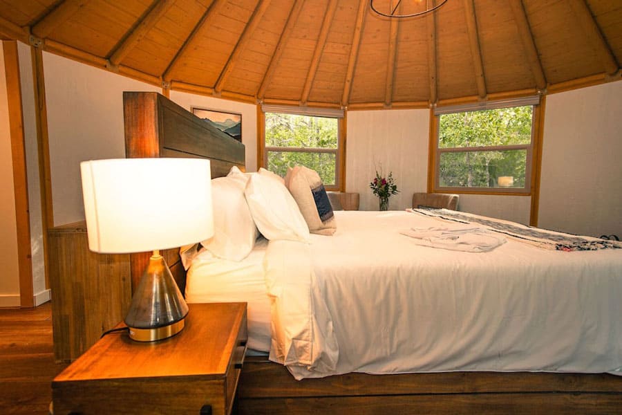 Yurt Cabin nestled into a 200+ acres