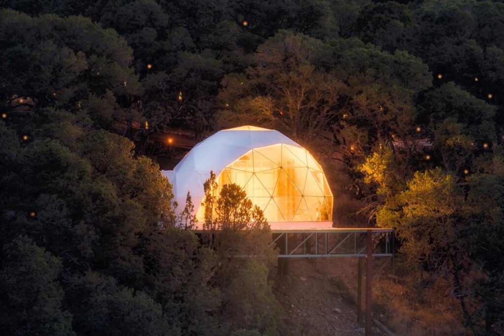 Zia Geo Dome Glamping New Mexico