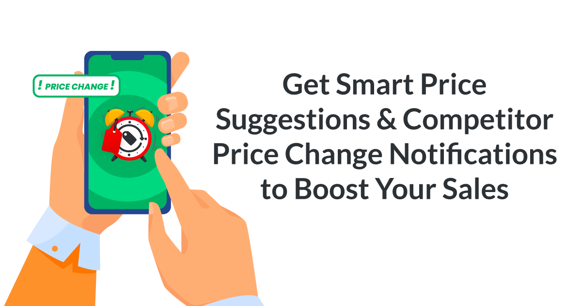 Price Suggestions & Price Change Notifications social visual